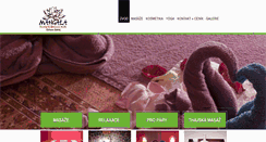 Desktop Screenshot of masaze-koupele.cz